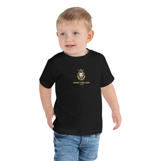 First The Lion Toddler Short Sleeve Tee