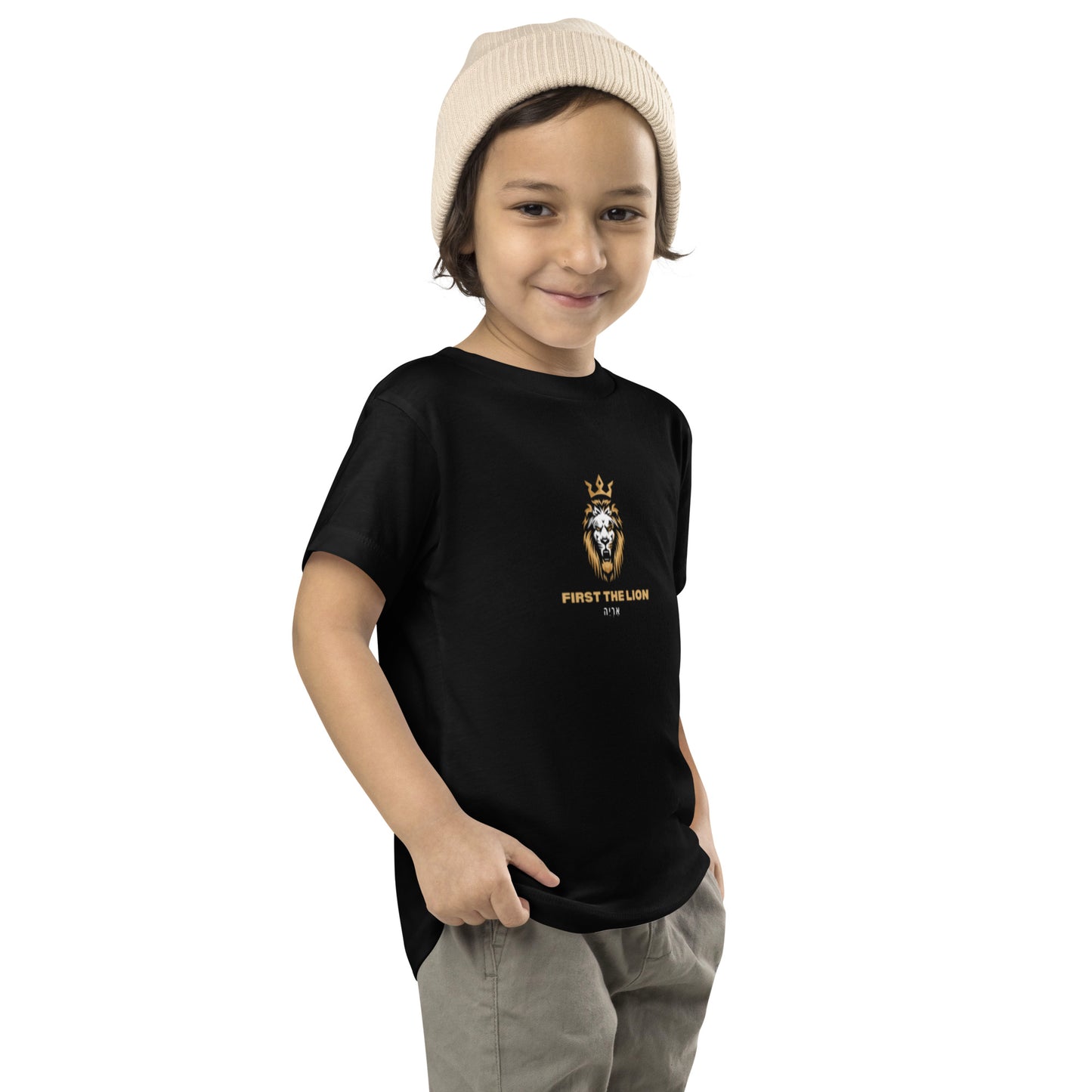 First The Lion Toddler Short Sleeve Tee