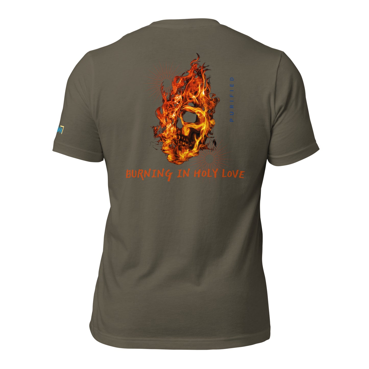 Burning in Holy Love t-shirt