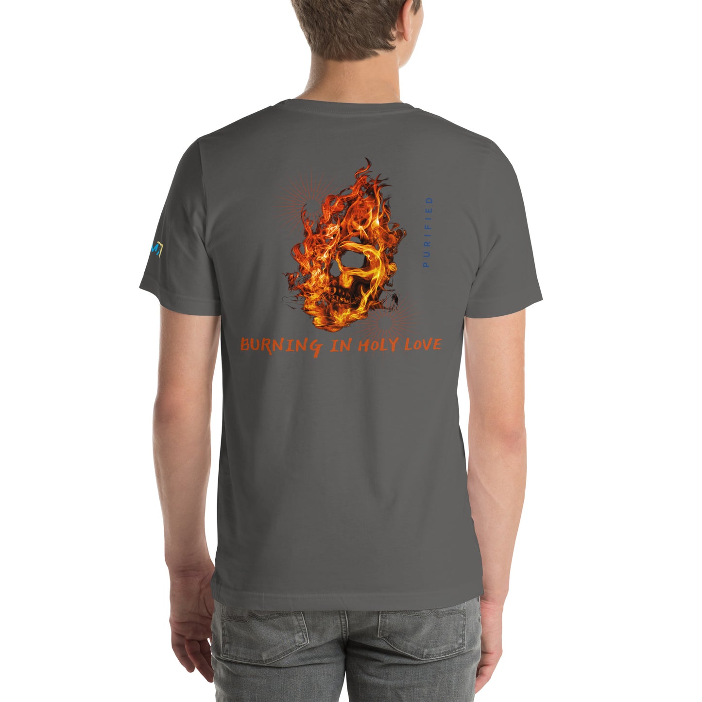 Burning in Holy Love t-shirt