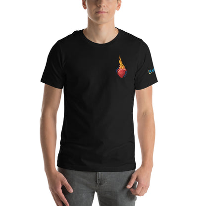 Burning in Holy Love t-shirt