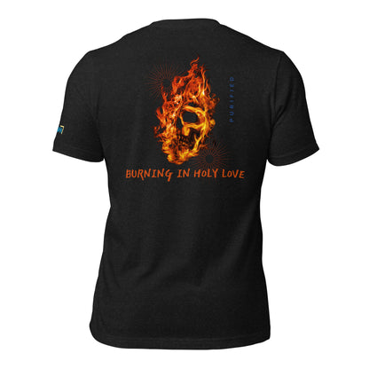 Burning in Holy Love t-shirt