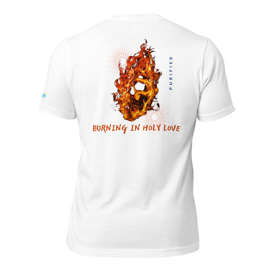 Burning in Holy Love t-shirt