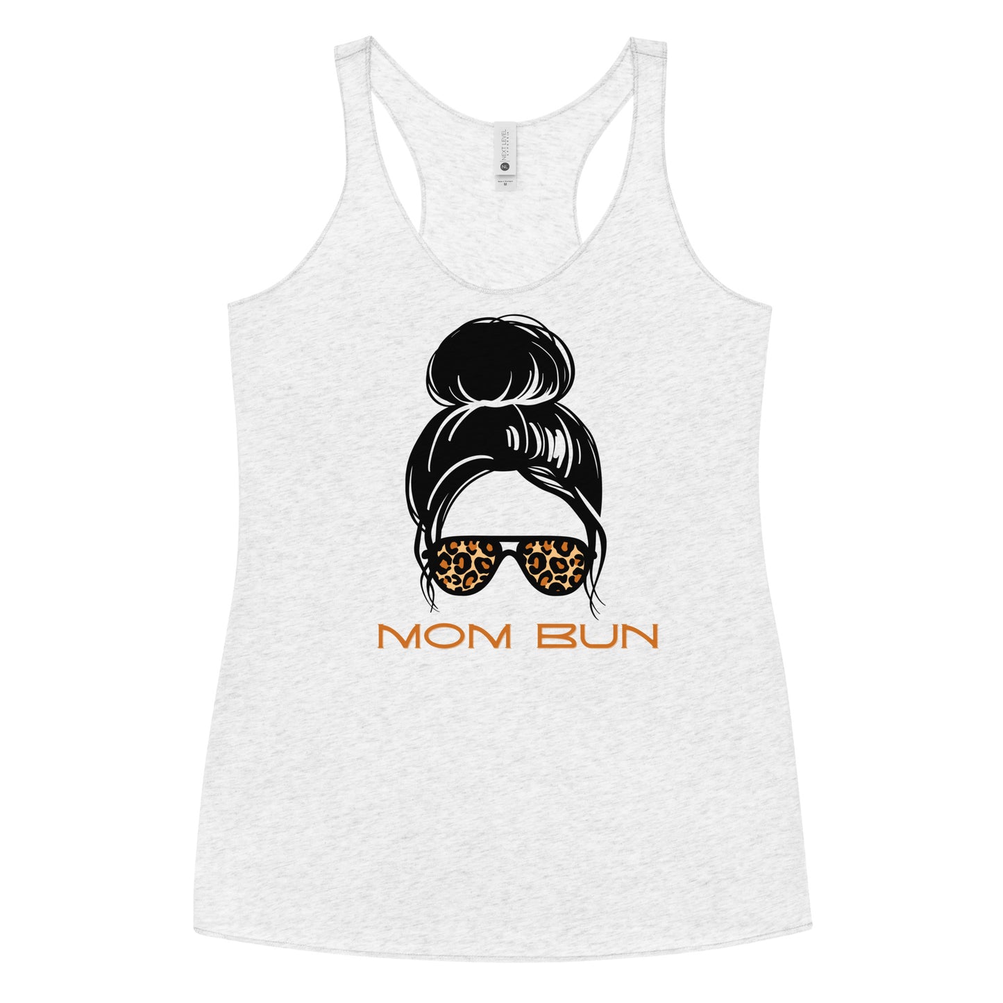 Mom Bun Racerback Tank