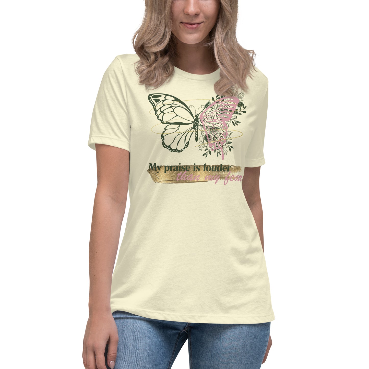 Louder Than Fear Women's Relaxed T-Shirt