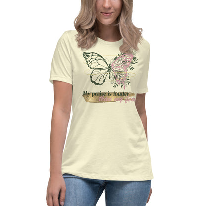 Louder Than Fear Women's Relaxed T-Shirt