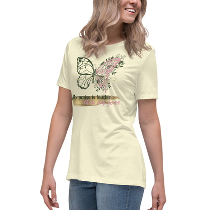 Louder Than Fear Women's Relaxed T-Shirt