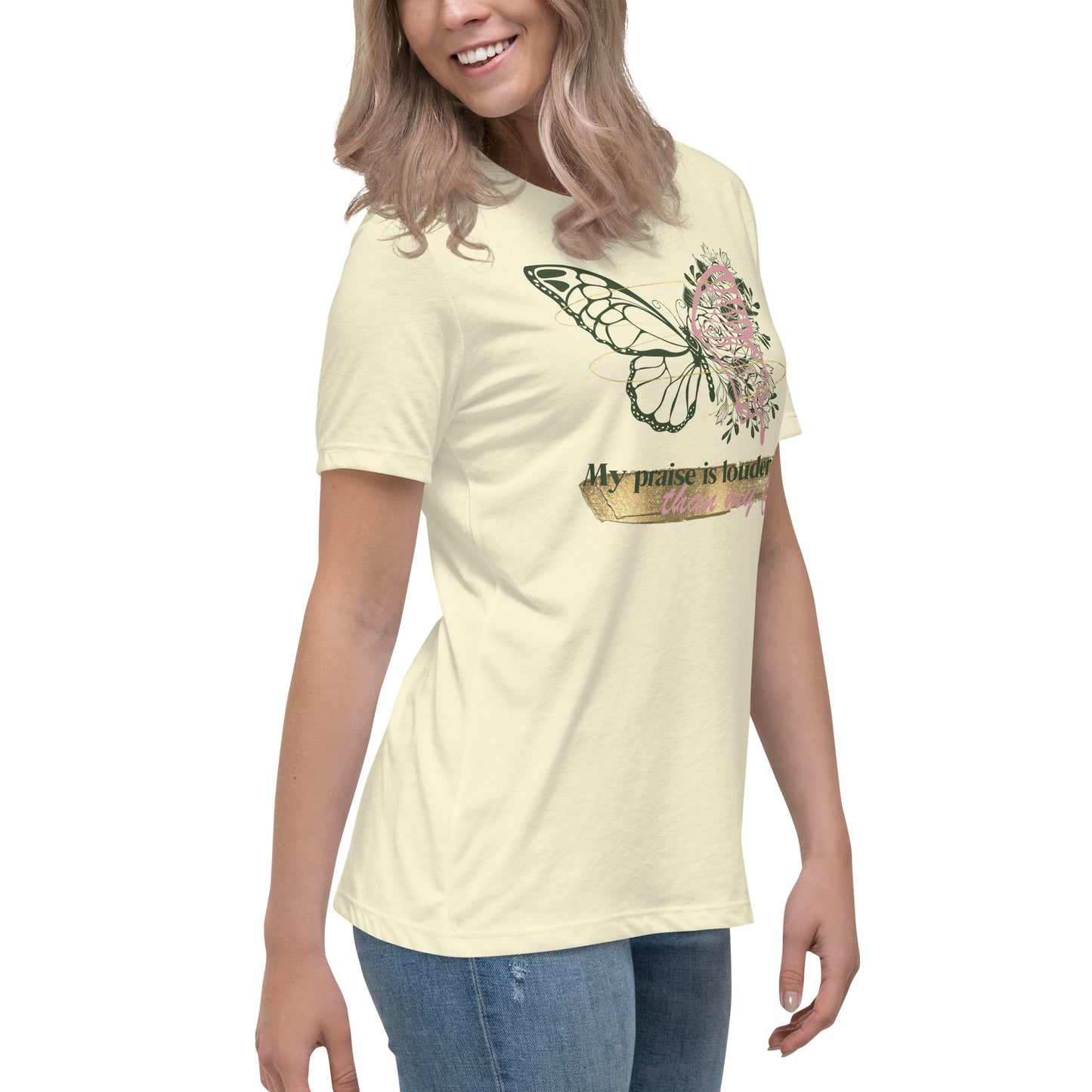 Louder Than Fear Women's Relaxed T-Shirt